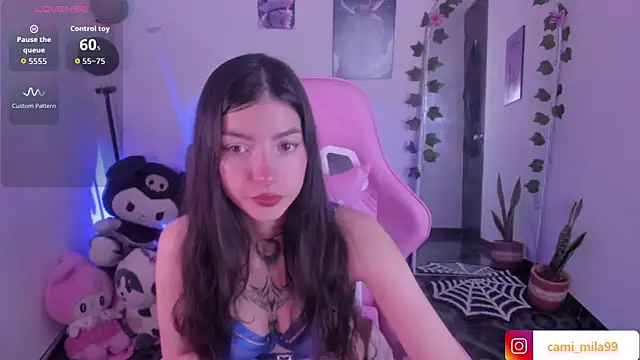 Snapshot of cami_mila9 chatting on 10.25.25 cami mila9 online show from 10.25.25