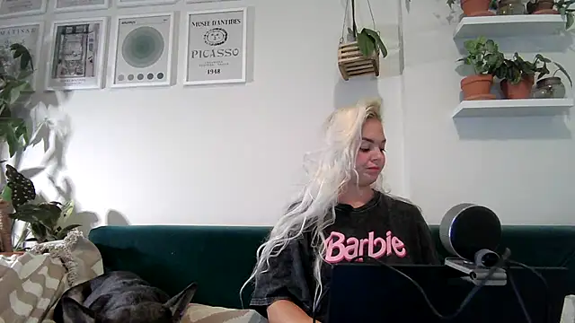 badblondebunny online show from 02.22.25