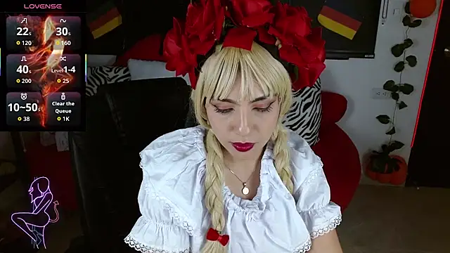 Snapshot of Carolaine69_ chatting on 10.03.25 Carolaine69 online show from 10.03.25