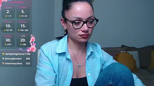 Snapshot of BabySerene chatting on 02.11.25 BabySerene online show from 02.11.25