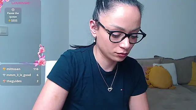 Snapshot of BabySerene chatting on 02.17.25 BabySerene online show from 02.17.25