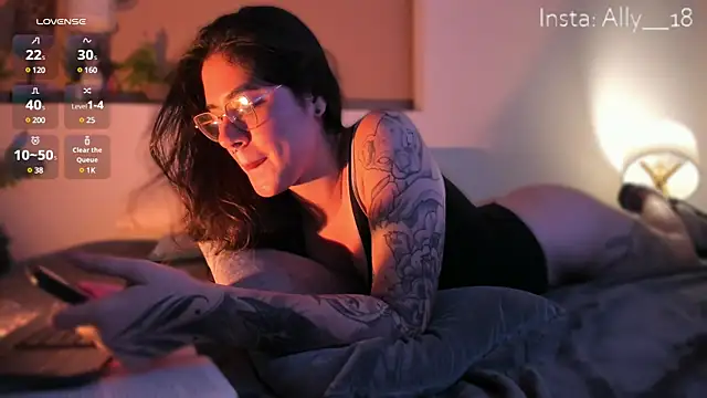 Ally addams online show from 03.10.25