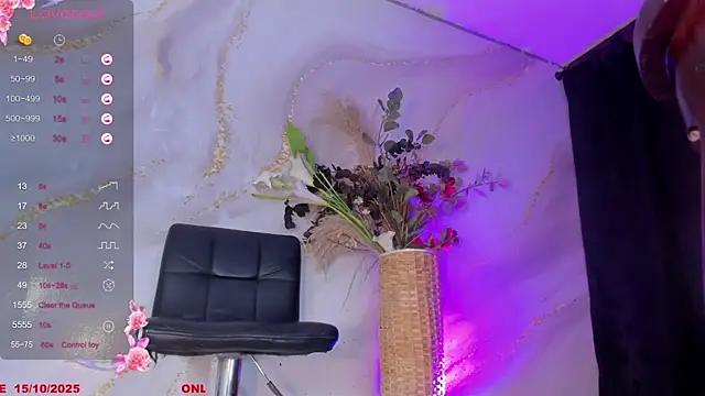 Karla-Ebony online show from 10.15.25