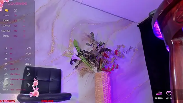 Karla-Ebony online show from 10.16.25