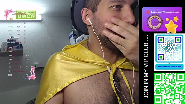 BISEXGOOD777 online show from 09.10.25