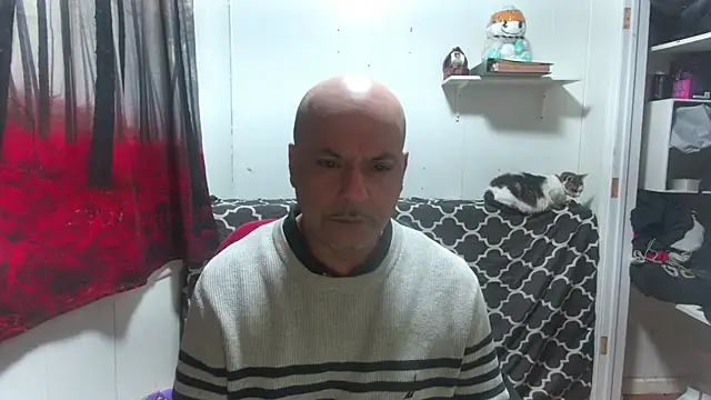 Snapshot of RickStone51 chatting on 12.17.24 RickStone51 online show from 12.17.24