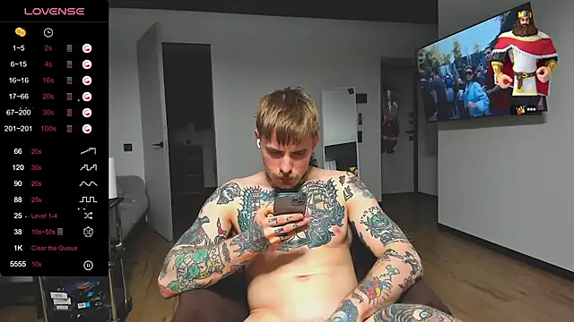 white King9999 online show from 12.19.24