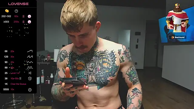 white King9999 online show from 02.02.25