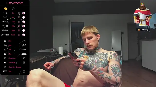 white King9999 online show from 03.02.25