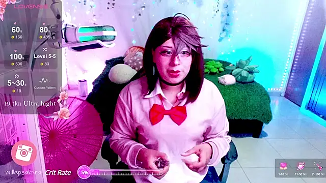 MilkyXSakura online show from 03.09.25