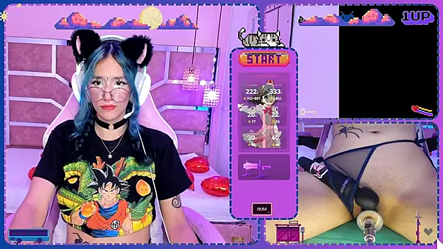 Snapshot of AriDawson chatting on 03.04.25 AriDawson online show from 03.04.25