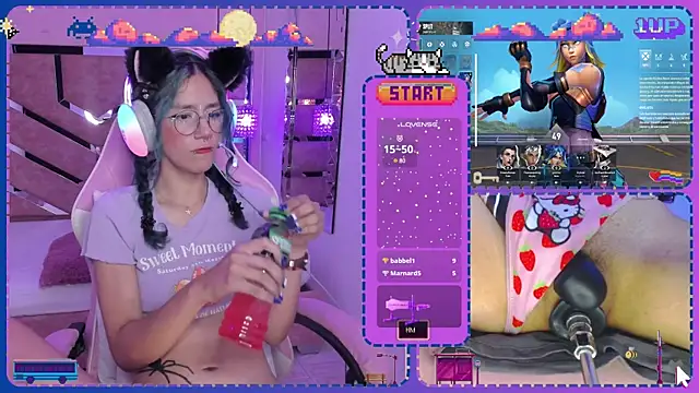 Snapshot of AriDawson chatting on 03.13.25 AriDawson online show from 03.13.25