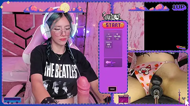 Snapshot of AriDawson chatting on 03.19.25 AriDawson online show from 03.19.25