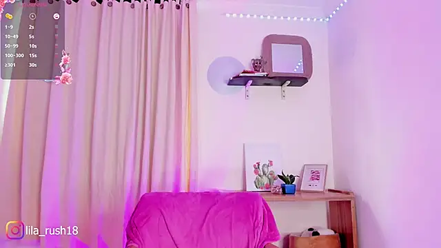 lila rush online show from 01.07.26