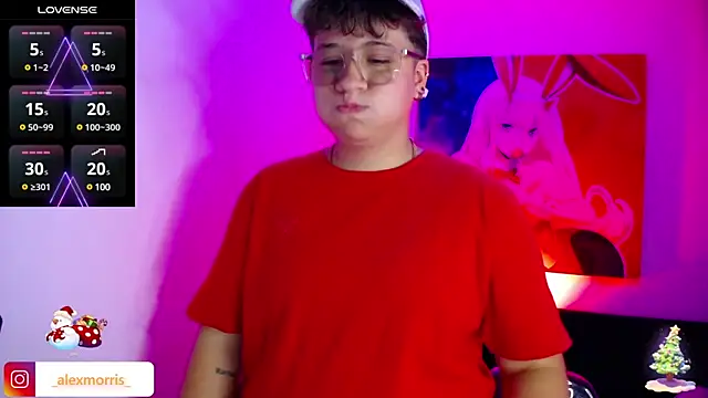 Snapshot of _AlexMorris chatting on 12.14.24  AlexMorris online show from 12.14.24