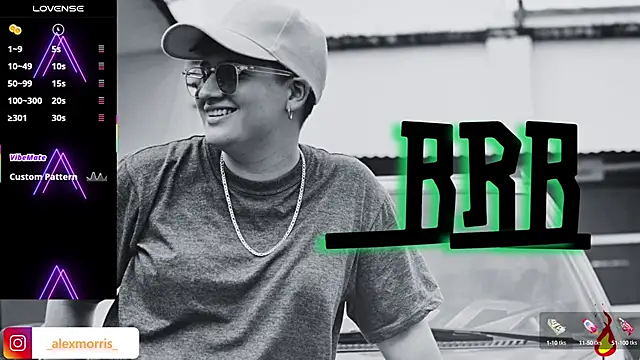 Snapshot of _AlexMorris chatting on 10.10.25  AlexMorris online show from 10.10.25