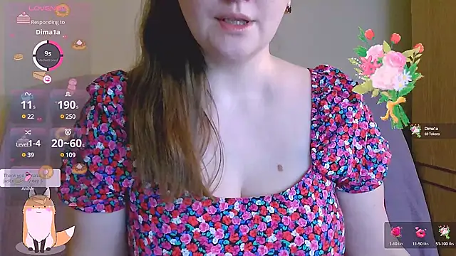 ChubbyMaia online show from 02.14.25