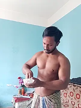 Snapshot of HunkyAriyan chatting on 02.27.25 HunkyAriyan online show from 02.27.25