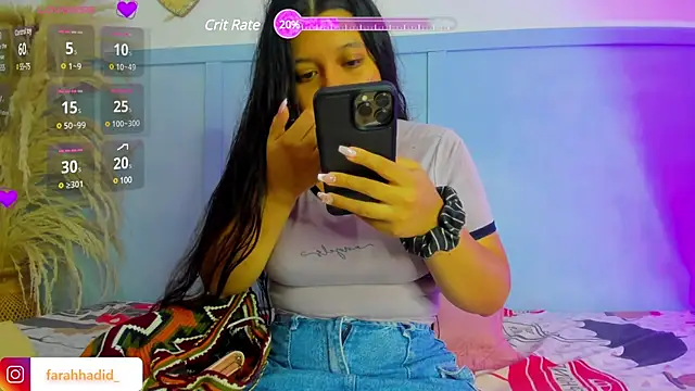 Snapshot of Maisa_issa chatting on 01.28.25 Maisa issa online show from 01.28.25