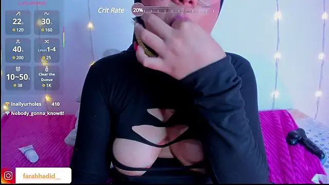 Snapshot of Maisa_issa chatting on 03.19.25 Maisa issa online show from 03.19.25