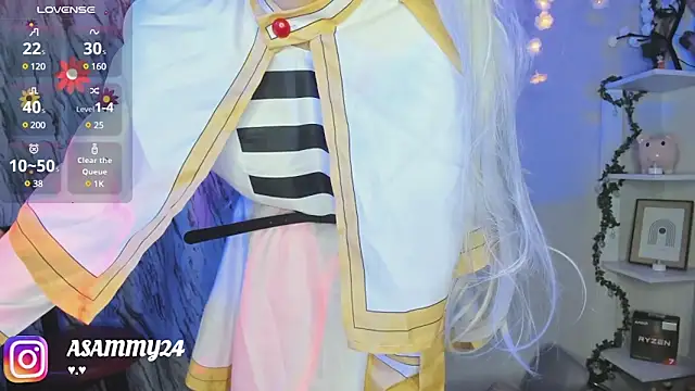 Lilith Asami online show from 02.18.25