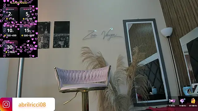 abril ricci online show from 03.01.25