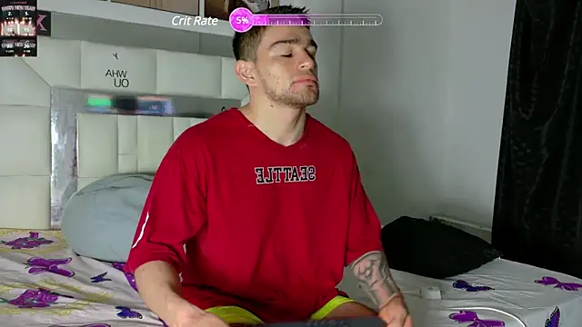 Snapshot of Sexy_Alejandro_ chatting on 02.28.25 Sexy Alejandro online show from 02.28.25