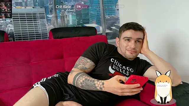 Snapshot of Sexy_Alejandro_ chatting on 03.22.25 Sexy Alejandro online show from 03.22.25
