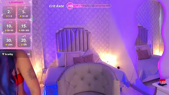 Snapshot of Candy5Girl chatting on 10.16.25 Candy5Girl online show from 10.16.25