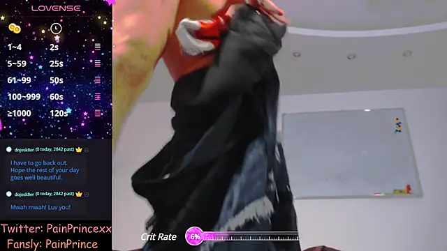 pain princee online show from 12.02.24