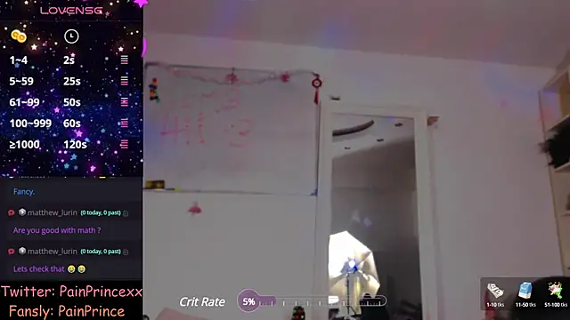 pain princee online show from 12.25.24