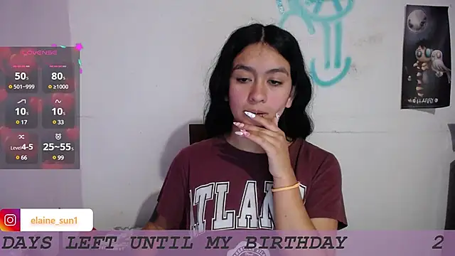 Snapshot of elaine_sun chatting on 01.24.25 elaine sun online show from 01.24.25