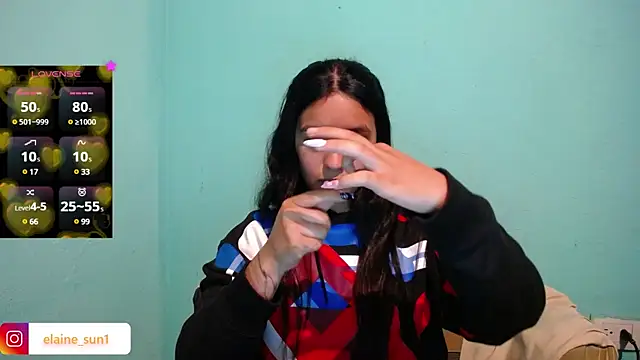 Snapshot of elaine_sun chatting on 02.05.25 elaine sun online show from 02.05.25