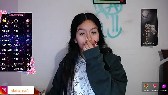 Snapshot of elaine_sun chatting on 02.20.25 elaine sun online show from 02.20.25