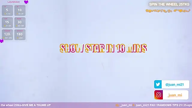 juanmiss online show from 12.21.25