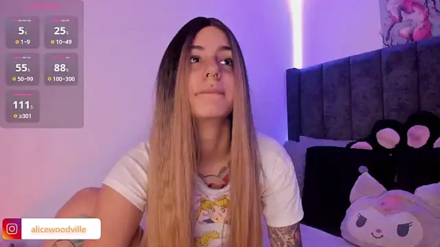 Alice woodville online show from 02.13.25