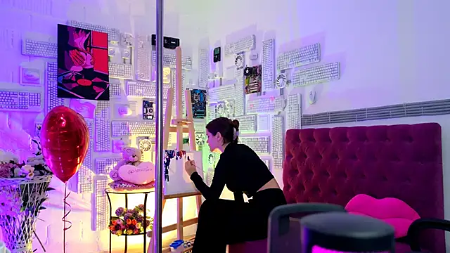 Snapshot of EvaThopson chatting on 02.13.25 EvaThopson online show from 02.13.25