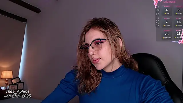 Snapshot of Thea_Aphros_ chatting on 01.27.25 Thea Aphros online show from 01.27.25