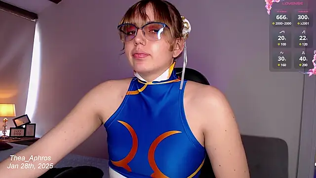 Snapshot of Thea_Aphros_ chatting on 01.28.25 Thea Aphros online show from 01.28.25