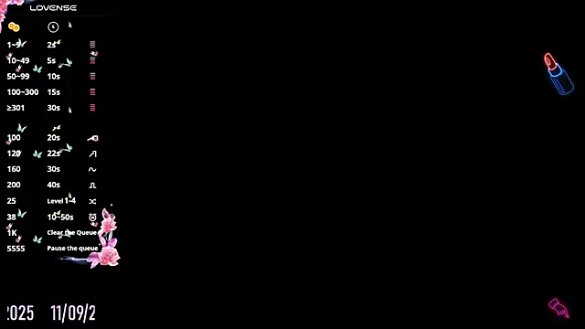 Snapshot of Bylie_Hills chatting on 09.11.25 Bylie Hills online show from 09.11.25