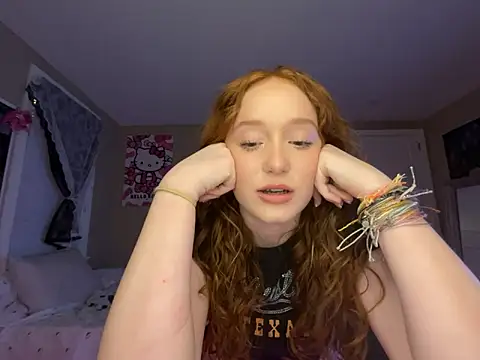 Snapshot of gingerbabe18 chatting on 01.29.25 gingerbabe18 online show from 01.29.25