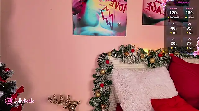 Snapshot of jolly_bellle chatting on 12.21.24 jolly bellle online show from 12.21.24