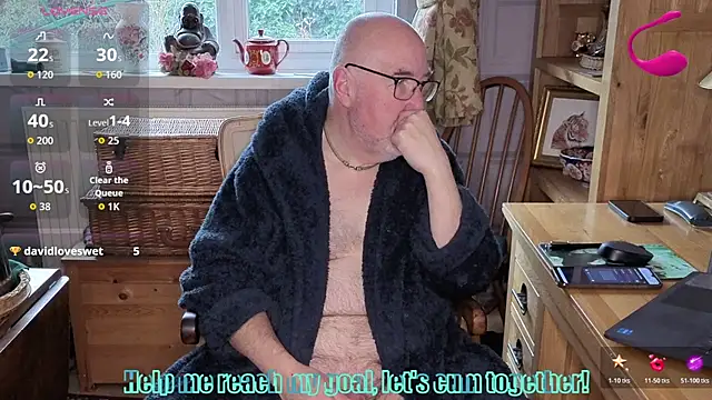 Snapshot of Adamdaddybear chatting on 02.18.26 Adamdaddybear online show from 02.18.26