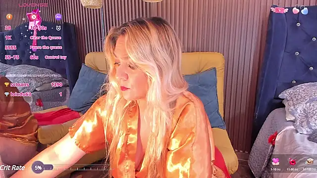 Snapshot of MalorySweet chatting on 01.22.25 MalorySweet online show from 01.22.25