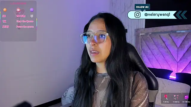 Valery wang online show from 01.09.26