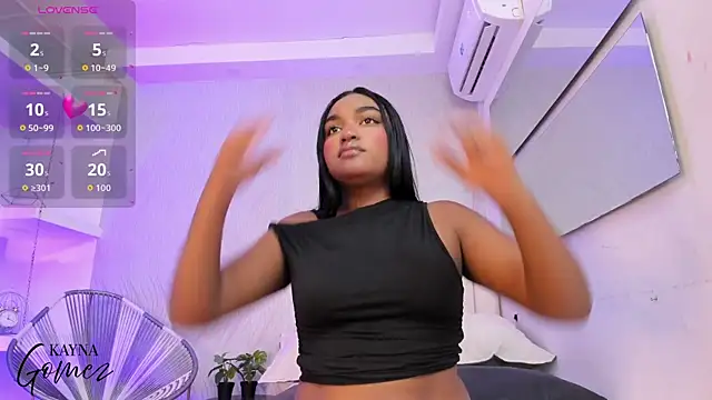 kayna gomez online show from 10.15.25