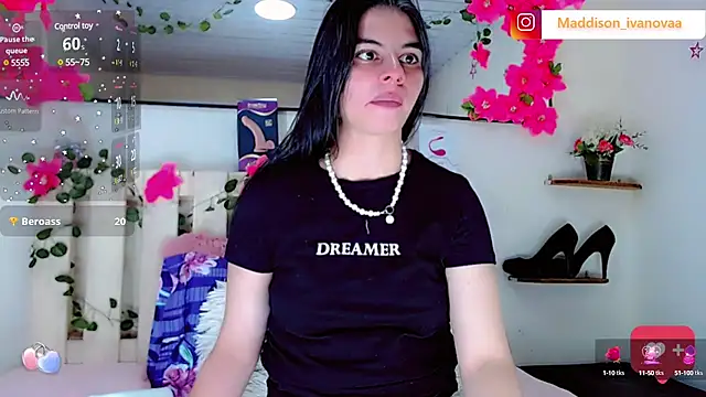 Madisson Ivanova online show from 01.11.25
