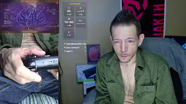 Snapshot of MasterForgedRayy chatting on 01.21.25 MasterForgedRayy online show from 01.21.25