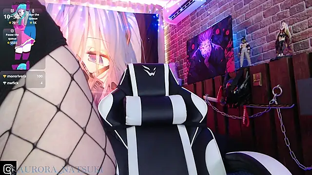 Aurora Natsuki online show from 03.08.25