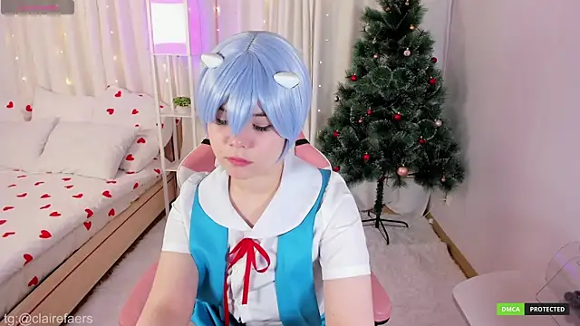 Snapshot of ClaireFaers_ chatting on 12.24.24 ClaireFaers  online show from 12.24.24